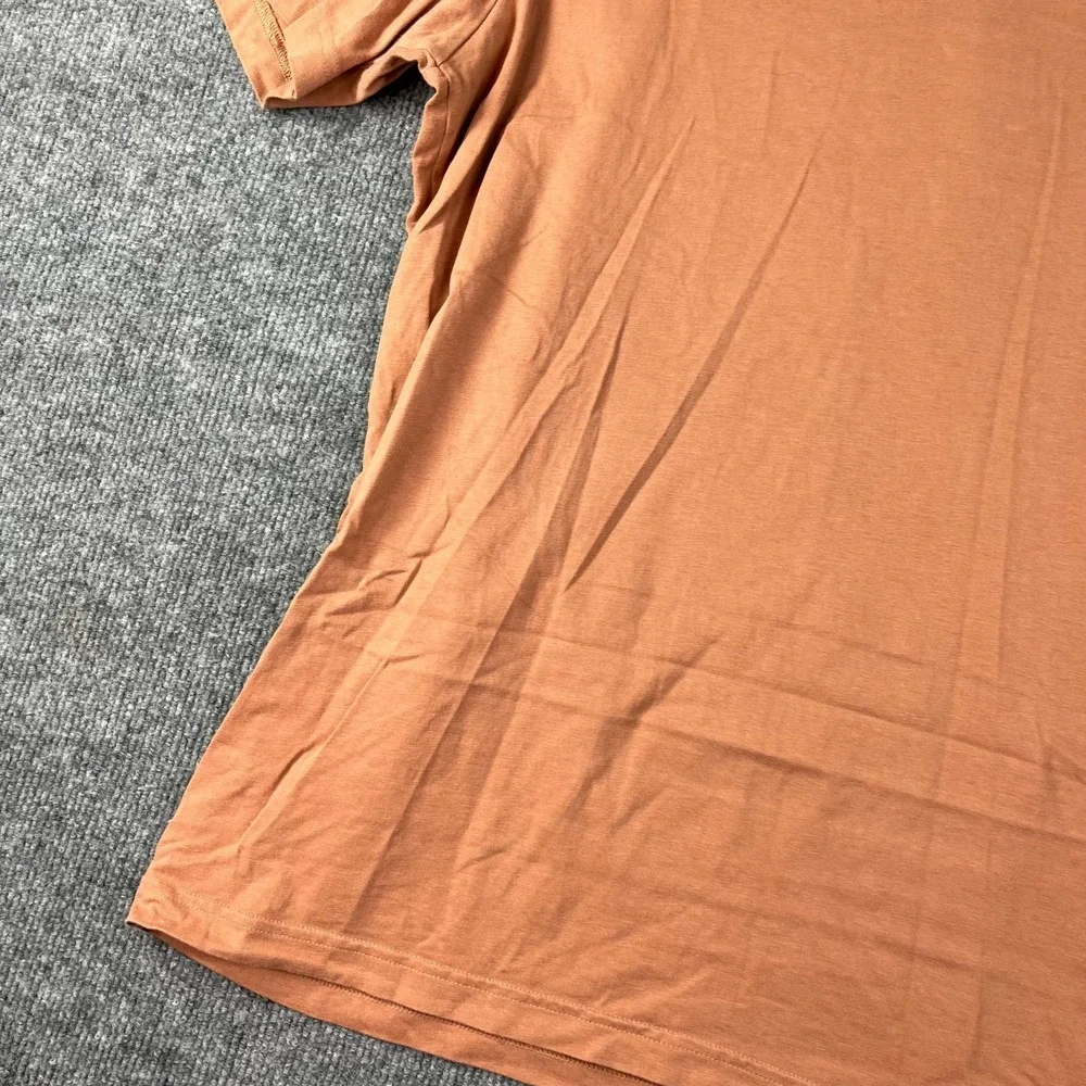 Adidas Originals Graphic Planet T‎ Shirt Mens Large Orange Protect What You Love